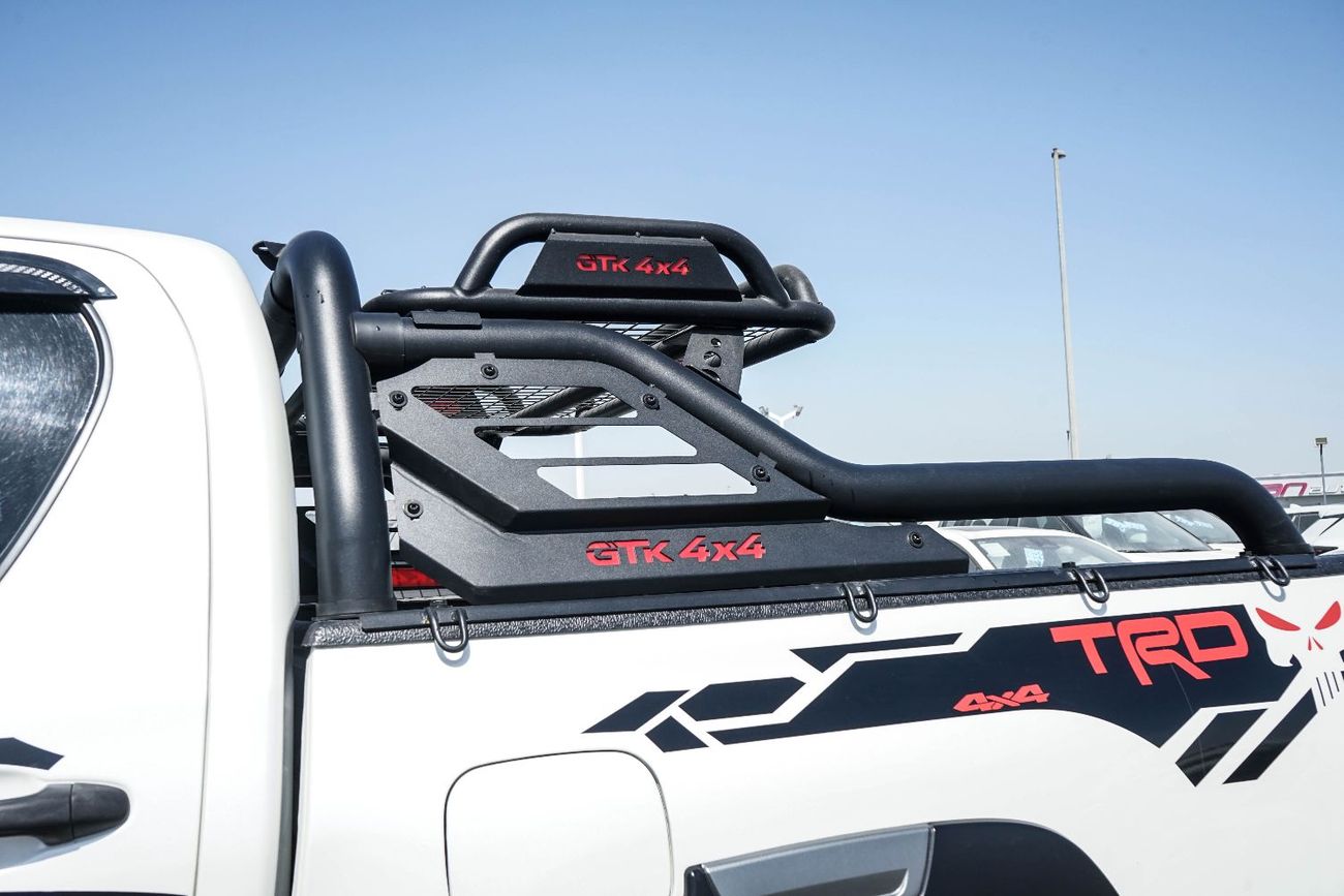 تويوتا هيلوكس The Toyota Hilux is a legendary, mid-size pickup truck known for its exceptional ruggedness, durabli