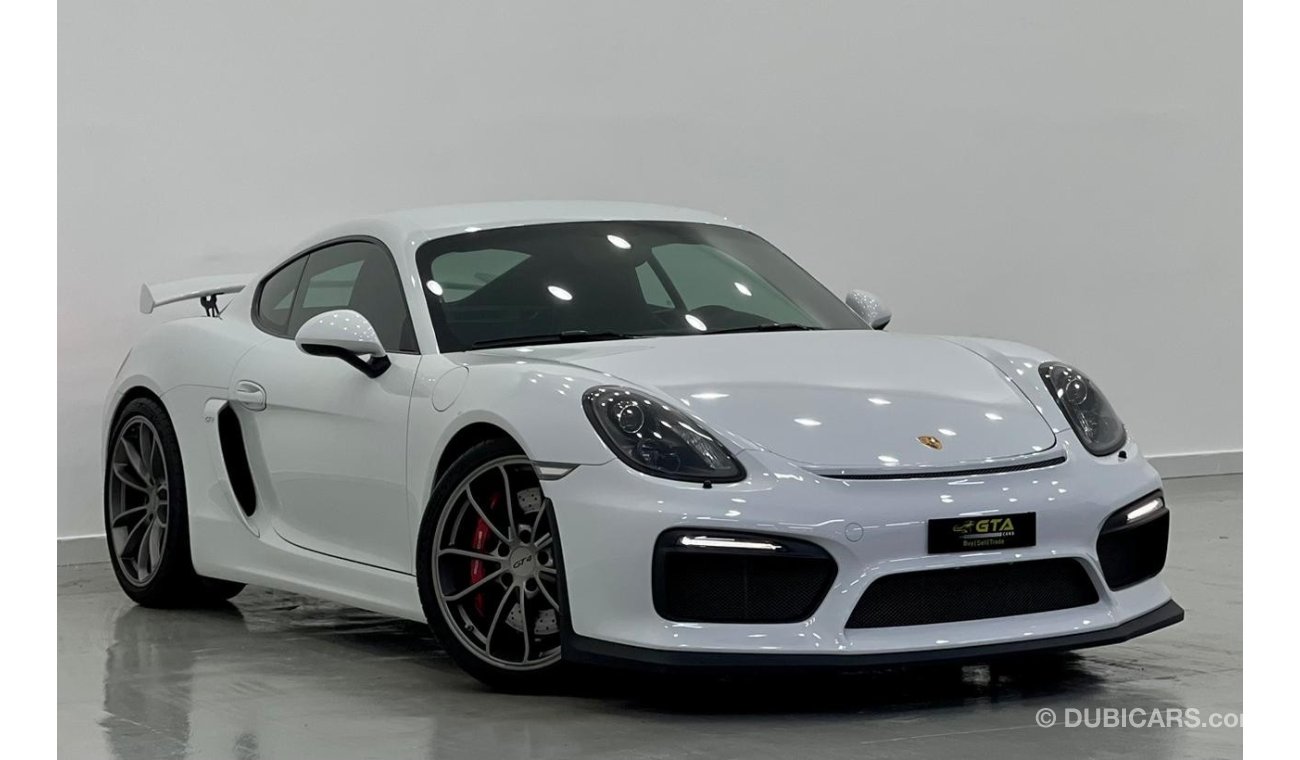 Porsche Cayman GT4 2016 Porsche Cayman GT4, Porsche Warranty-Full Service History, GCC