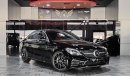 Mercedes-Benz C200 AMG Pack AED 2,300 P.M | 2019 MERCEDES-BENZ C200 AMG KIT 2.0 | GCC | UNDER AGENCY WARRANTY