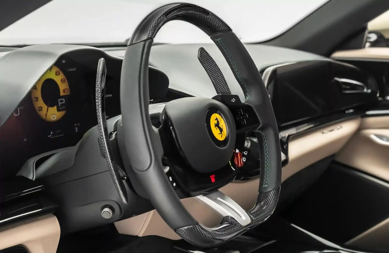 Ferrari Purosangue 6.5L V-12 Naturally Aspirated Engine