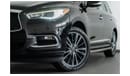 Infiniti QX60 Luxury 2018 Infiniti QX60 / 7-Seater / Full Option