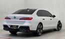 بي أم دبليو 760Li 2023 BMW 760i xDrive M-Sport, 2028 BMW Warranty, 2029 BMW Service Pack, Fully Loaded, Low Kms, GCC