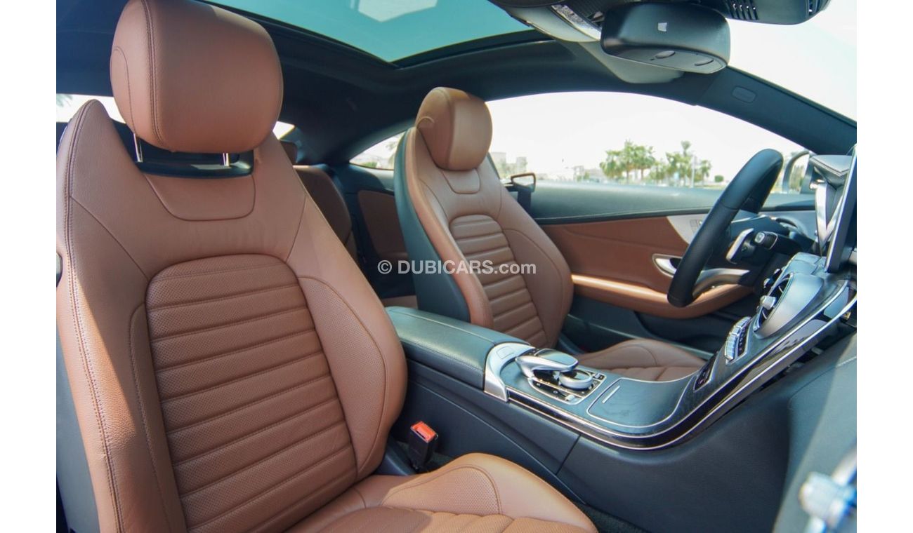 Mercedes-Benz C 300 Coupe Mercedes C300 AMG Coupe Panoramic Full option  2017 GCC Under Warranty