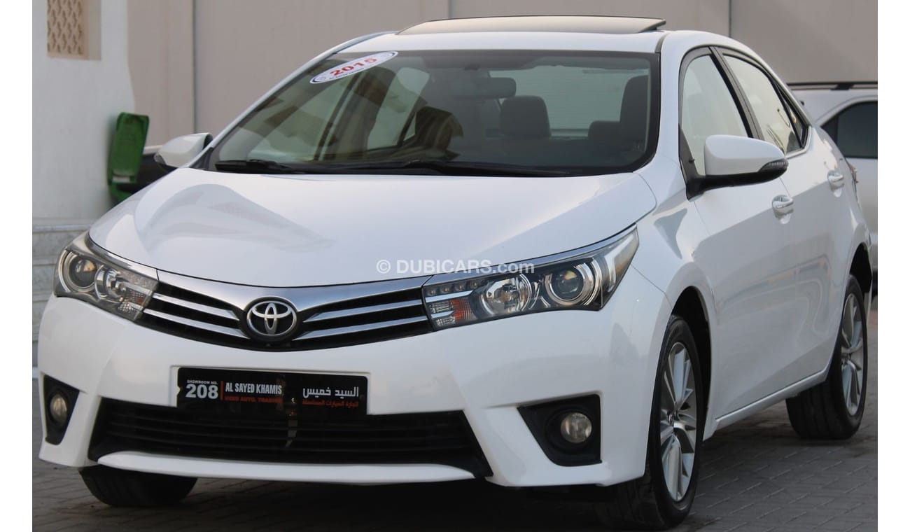 Toyota Corolla Limited Toyota Corolla 2015 full option in excellent condition without accidents