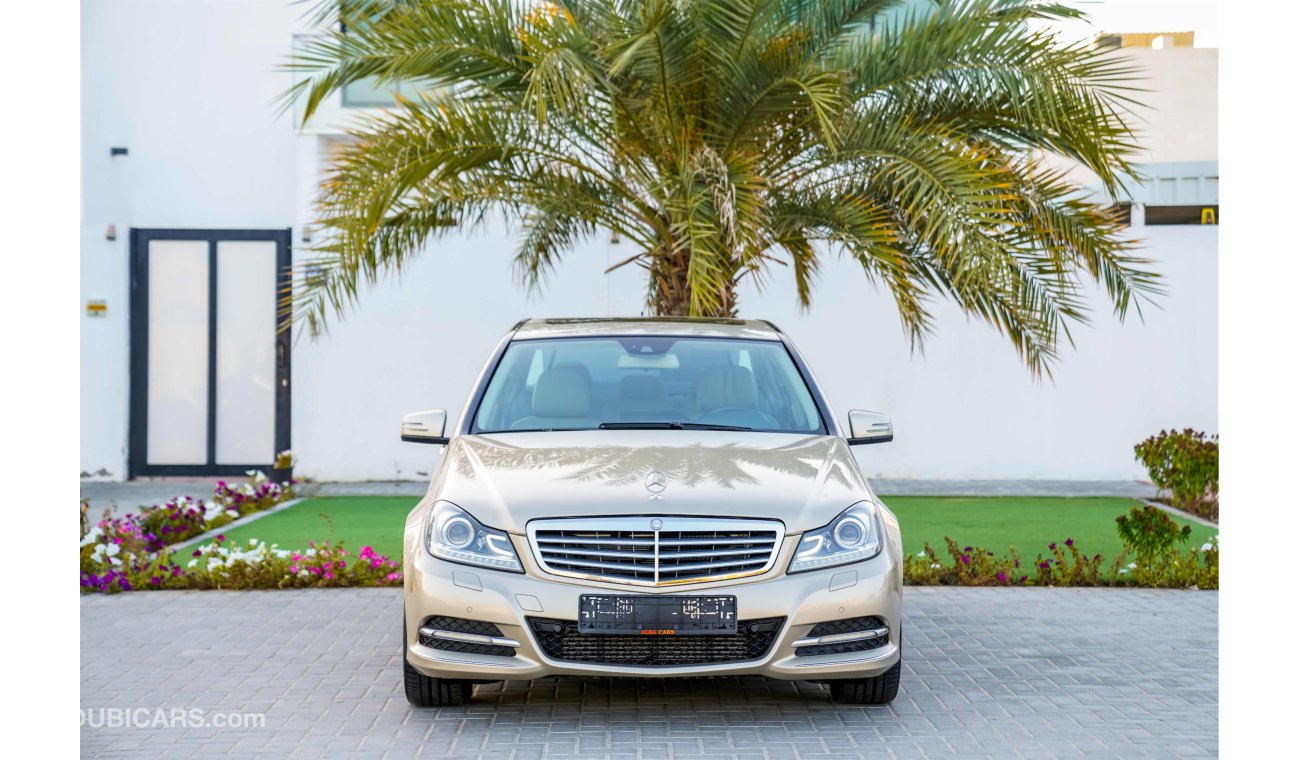 Mercedes-Benz C200 | AED 1,197 Per Month | 0% DP | Spectacular Condition!