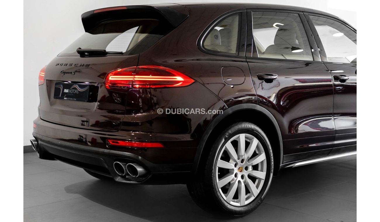Porsche 718 Cayman 2015 Porsche Cayenne S / Full-Service History