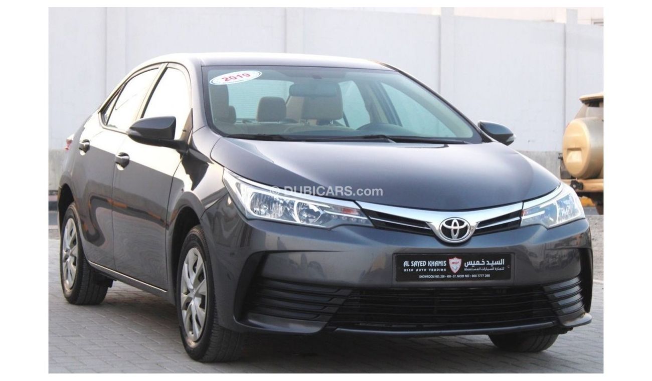 Toyota Corolla SE Toyota Corolla 2019 GCC, in excellent condition, without accidents