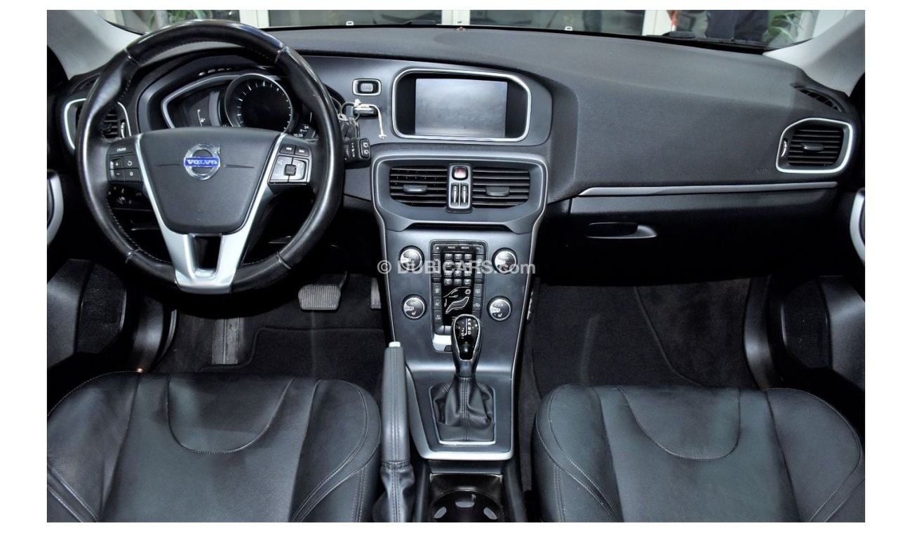 Volvo V40 EXCELLENT DEAL for our Volvo V40 T4 ( 2015 Model ) in White Color GCC Specs