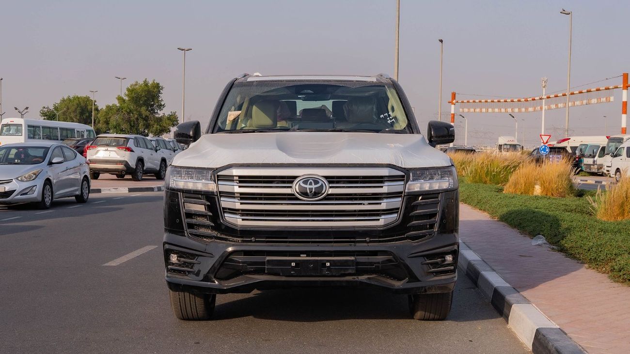تويوتا لاند كروزر 2026 Toyota Land Cruiser 300 GXR 3.5L AT Petrol (Black)