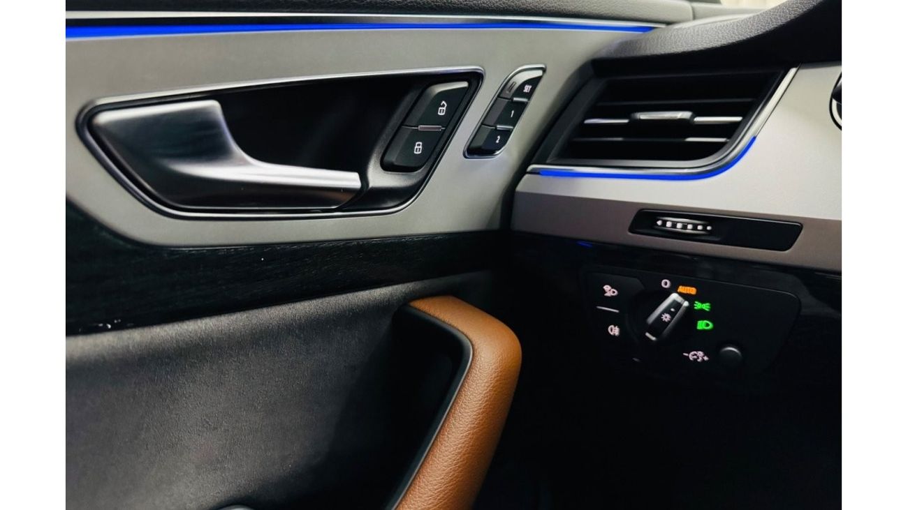 Audi Q7 45 TFSI quattro Luxury Plus GCC .. FSH .. Original Paint .. Perfect Condition .. Top Range .. Warran