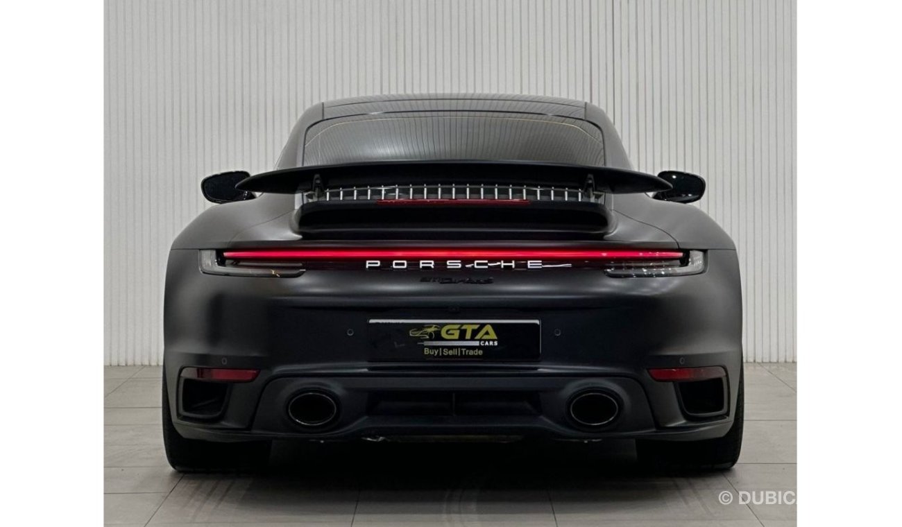 بورش 911 توربو S 2022 Porsche 911 Turbo S, September 2024 Porsche Warranty, Full Options, Very Low kms, GCC