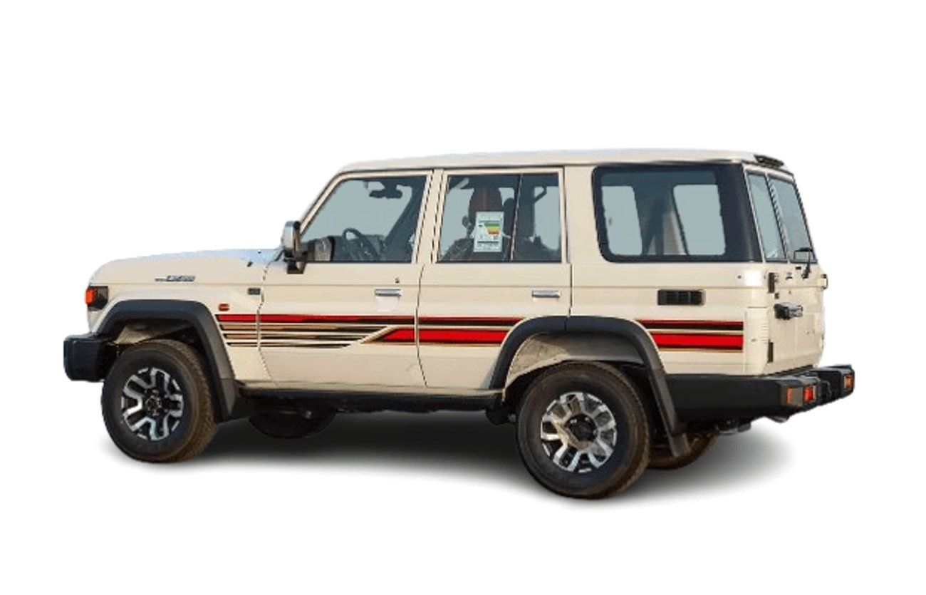 Toyota Land Cruiser 70 TLC76 DSL ECTMQM001 – 2026 5 Doors Hardtop - 2.8L Diesel Auto White with Tan Interior