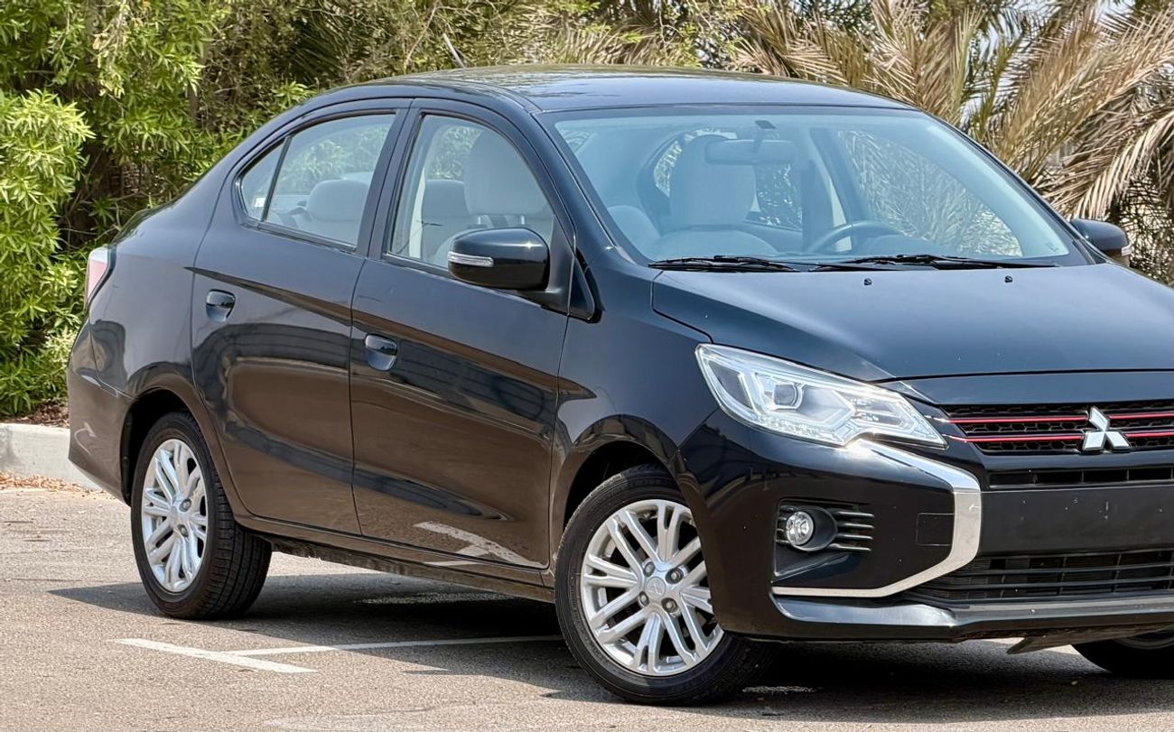 Mitsubishi Attrage GLX HIGHLINE GLX TOPLINE TRIM 1.2L GCC , ACCIDENT FREE, (403/-MONTHLY)