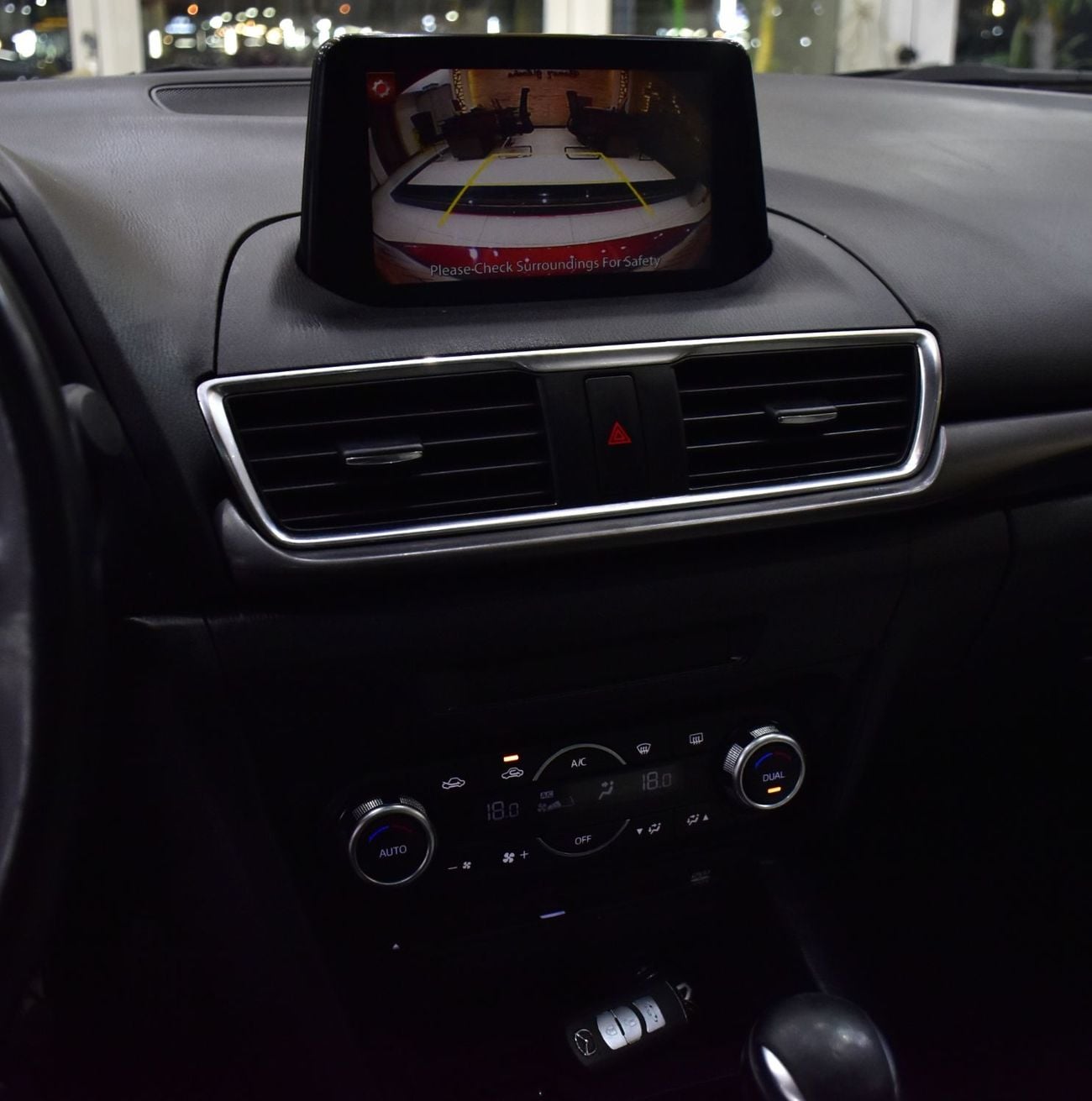 Mazda 3 EXCELLENT DEAL for our Mazda 3 ( 2017 Model ) in Red Color GCC Specs