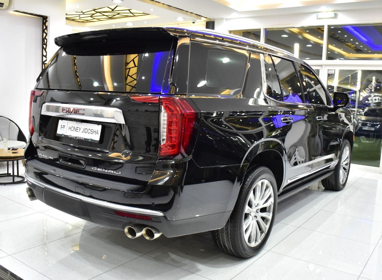 GMC Yukon DENALI EXCELLENT DEAL for our GMC Yukon (2023 Model) in Black Color GCC Specs