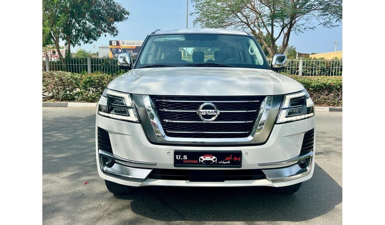 نيسان باترول SE 4.0L 2020 GCC SINGLE OWNER IN MINT CONDITION