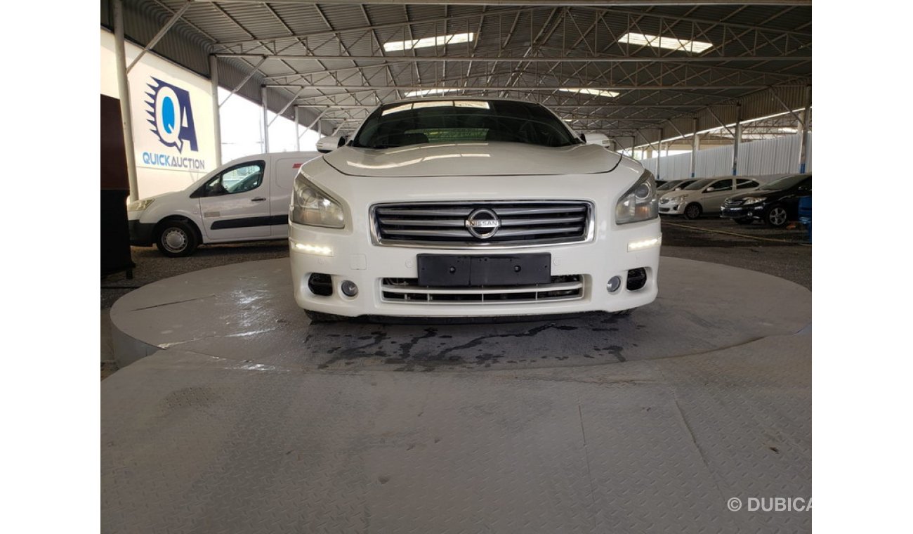 نيسان ماكسيما Premium Wheel Rims, DVD, Rear Camera, Bluetooth, Leather Seats, Power Sunroof (LOT # 169)