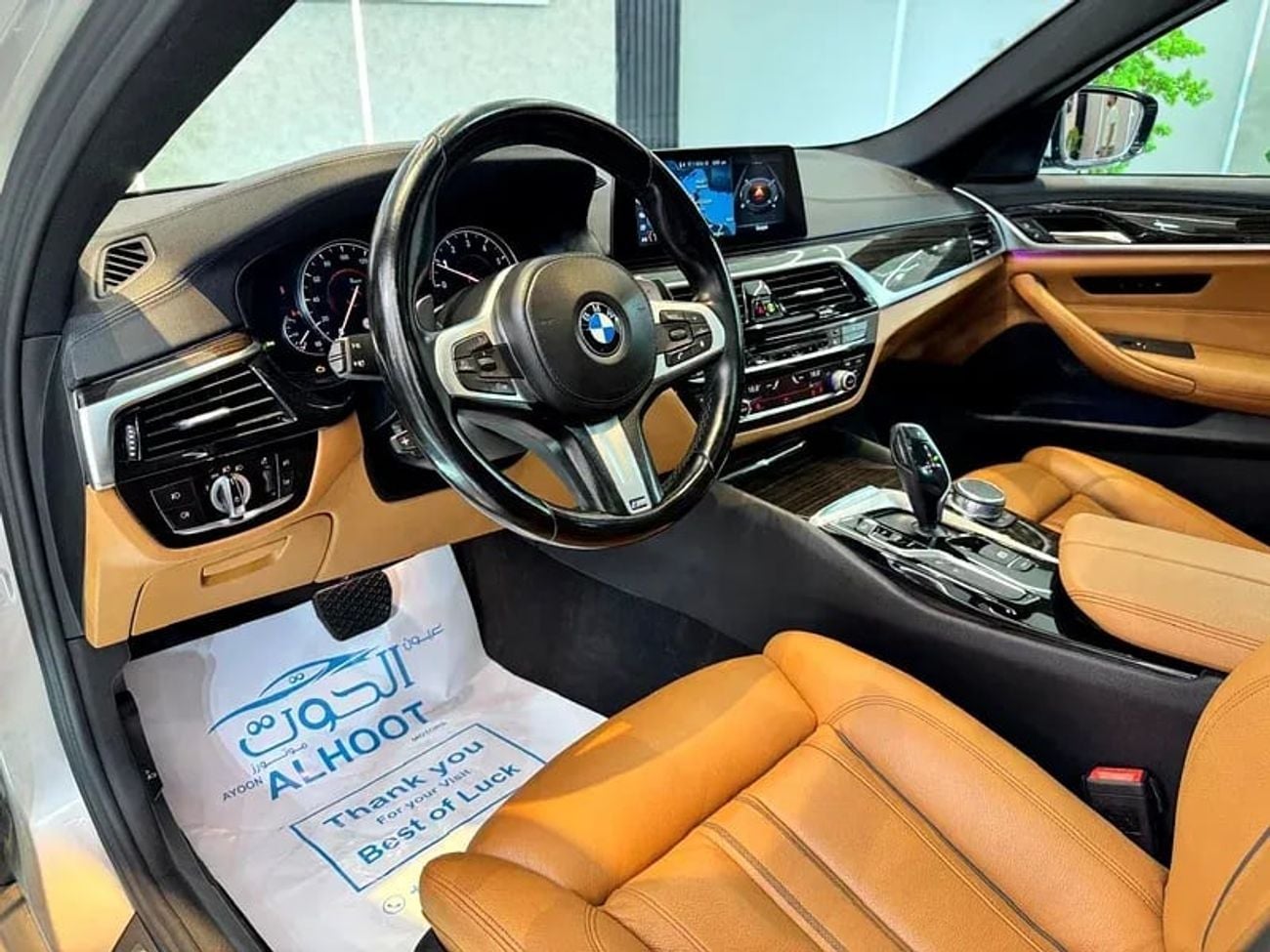 BMW 530i M Sport 2.0L LOVELY BMW 530i SPORT LINE || GCC || F.S.H at BMW || TOP RANGE || ACCIDENTS FREE