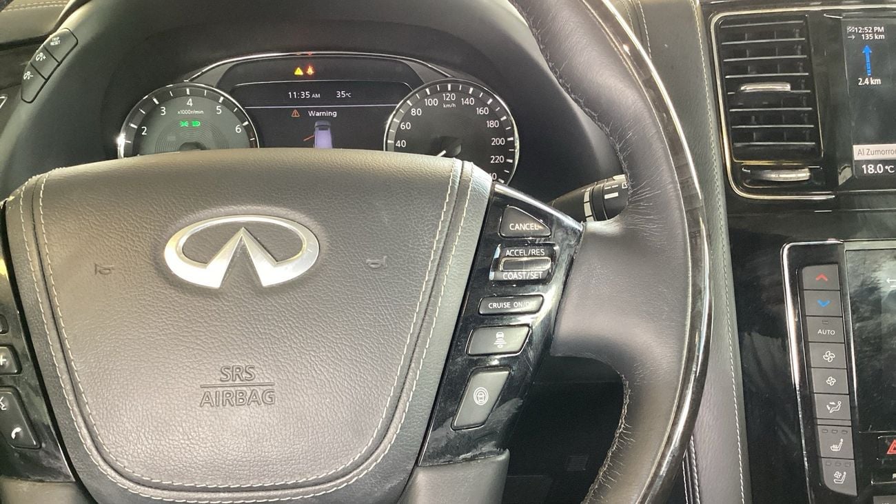 Infiniti QX80 LUXURY PROACTIVE 5.6 8STR 4WD AUTO LUXE PROACTVE TOW | Guaranteed Warranty | 0 Down Payment