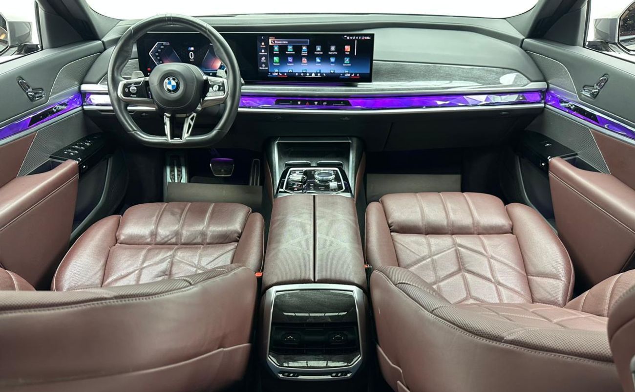 BMW 735i 2023 BMW 735i M-Sport, 2028 BMW Warranty and Service Pack, BMW Service History, GCC