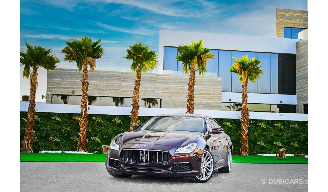 Maserati Quattroporte GTS  | 3,817 P.M  | 0% Downpayment | Extraordinary Condition!