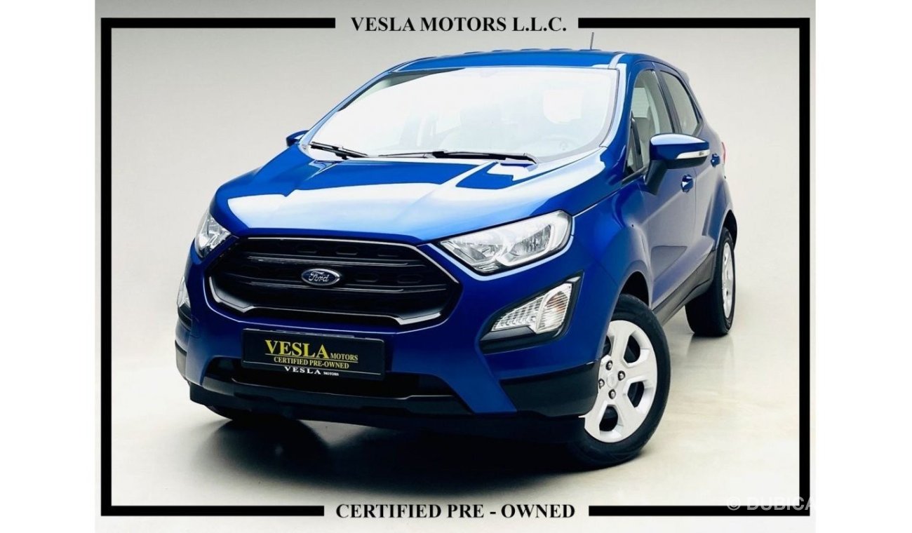 Ford Eco Sport 2020 / LIMITED + LEATHER SEATS + CENTRAL LOCKS + NAVIGATION +  CAMERA / GCC / UNLIMITED KMS WARRANTY