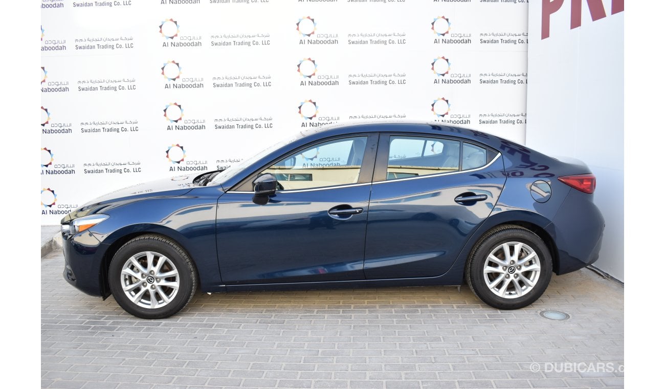 Mazda 3 SEDAN 1.6L 2017 GCC DEALER WARRANTY