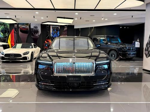 Rolls Royce Spectre STANDARD Silver Badge - Japanese Specs - Brand