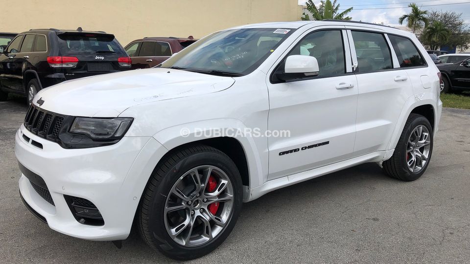 Jeep Grand Cherokee SRT 6.4L Petrol (RHD) for sale: AED 220,000. White