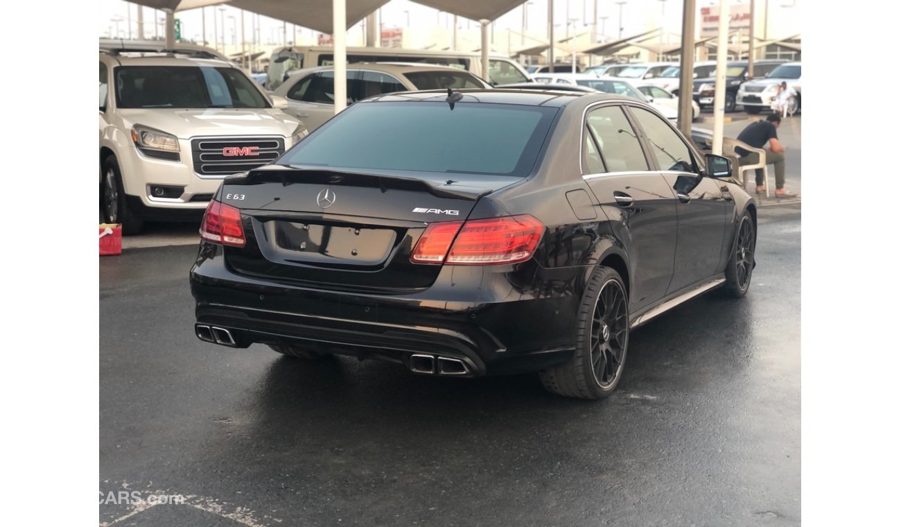 Mercedes-Benz E 63 AMG MERCEDES BENZ E63 MODEL 2010 car face lefted 2016 car full option panoramic roof leather seats