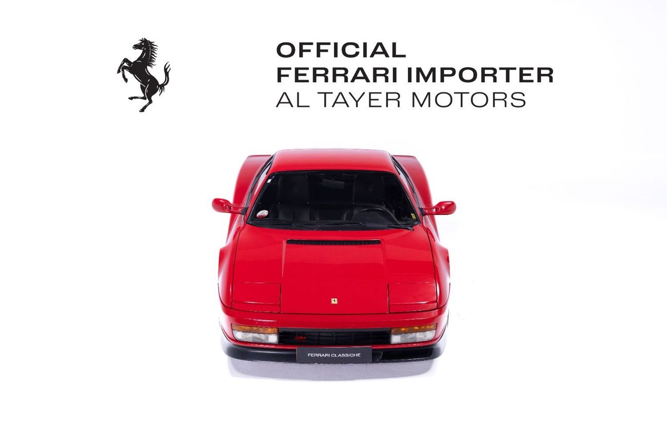 Ferrari Testarossa Drive the Legend: Classiche MY in Rosso Corsa