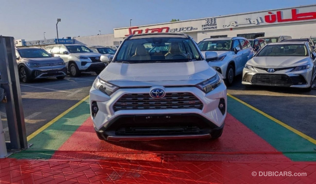 Toyota RAV4 Hybrid 2023 Full Option Limited A/T 2.5L petrol AWD White color ( for local registration +10%)