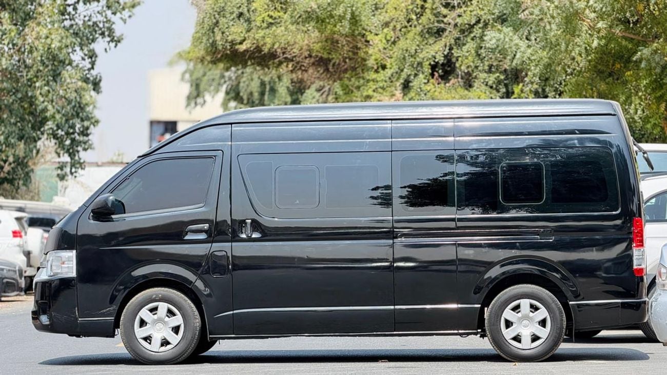 Toyota Hiace 2012 | 3.0L DIESEL ENGINE | AT | RHD | 14 SEATER | COMFORT SEATS | AUDIO PLAYER | POWER WINDOWS | TI