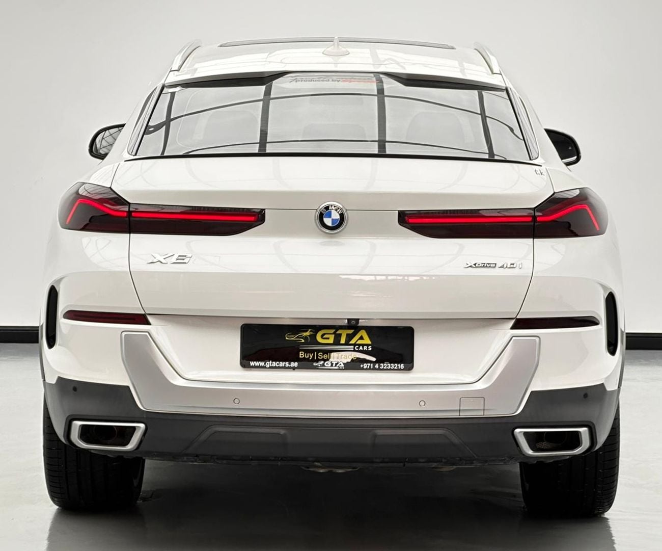 BMW X6 2021 BMW X6 xDrive40i M-Sport, 1 Years Warranty Unlimited Km, BMW Full Service History, GCC