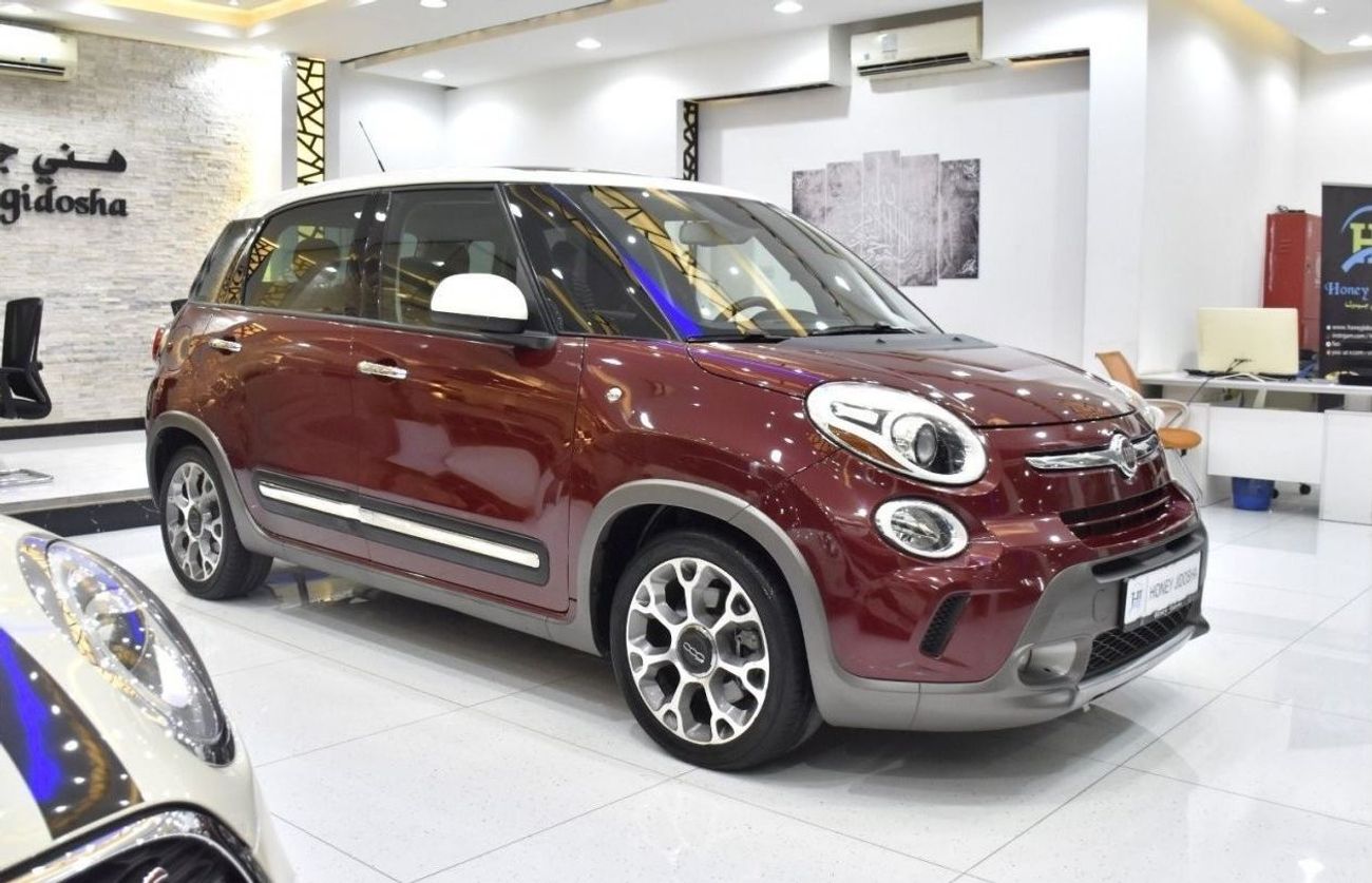 Fiat 500L EXCELLENT DEAL for our FIAT 500 L ( 2015 Model ) in Red Color GCC Specs