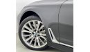 بي أم دبليو 740 2017 BMW 740Li Master Class, BMW Service History, Warranty, Low Mileage, GCC