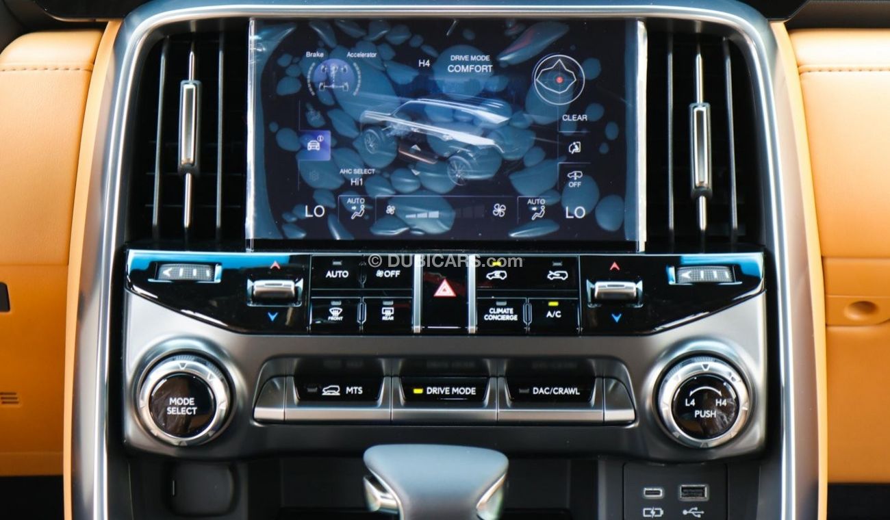 Lexus LX 600 Signature edition Limited green color