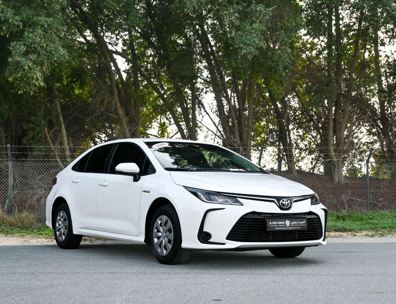 Toyota Corolla XLI 1.8L Toyota Corolla Hybrid 2022 GCC Accident-Free Excellent Condition 1092 AED Monthly