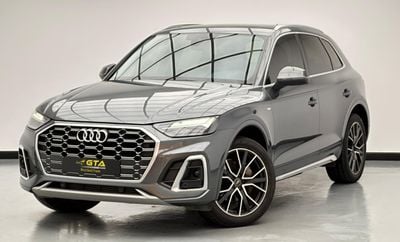 Audi Q5 45 TFSI quattro S Line 2.0L (245 HP) SUV 2022 Audi Q5 S-Line 45TFSI Quattro, 1 Year Warranty Unlimit