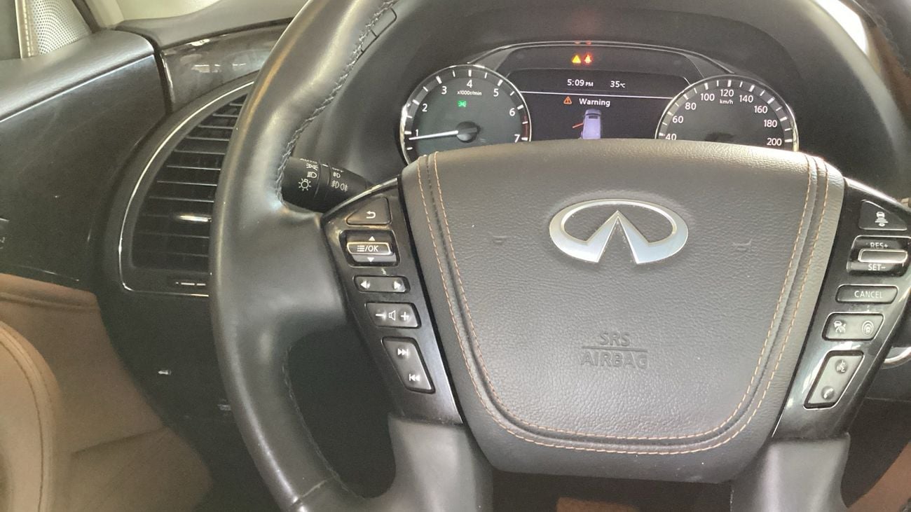 Infiniti QX80 LUXE SENSORY PROACTIVE 5.6 SENSORY AUTO 4WD 8 SEATS | Guaranteed Warranty | 0 Down Payment