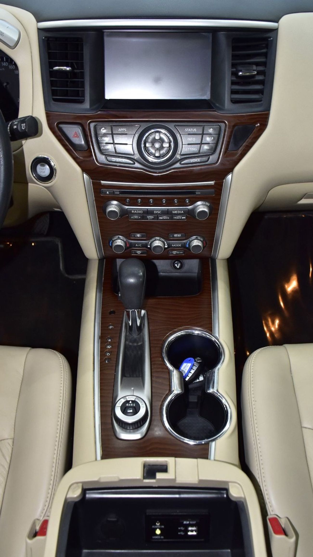 نيسان باثفايندر EXCELLENT DEAL for our Nissan Pathfinder SV 4WD ( 2018 Model ) in Grey Color GCC Specs