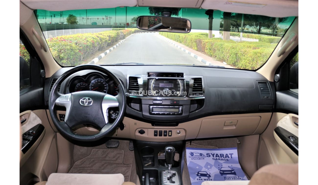 Toyota Fortuner TOYOTA FORTUNER GXR V6 MODEL 2014 GCC