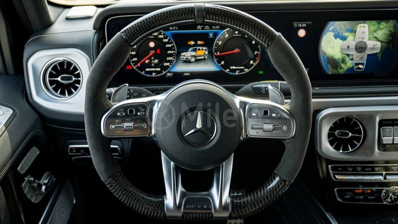 مرسيدس بنز G 63 AMG .0L PETROL: MAGNO BLACK WITH NIGHT PACKAGE, CARBON INTERIOR, NEW CAR!!