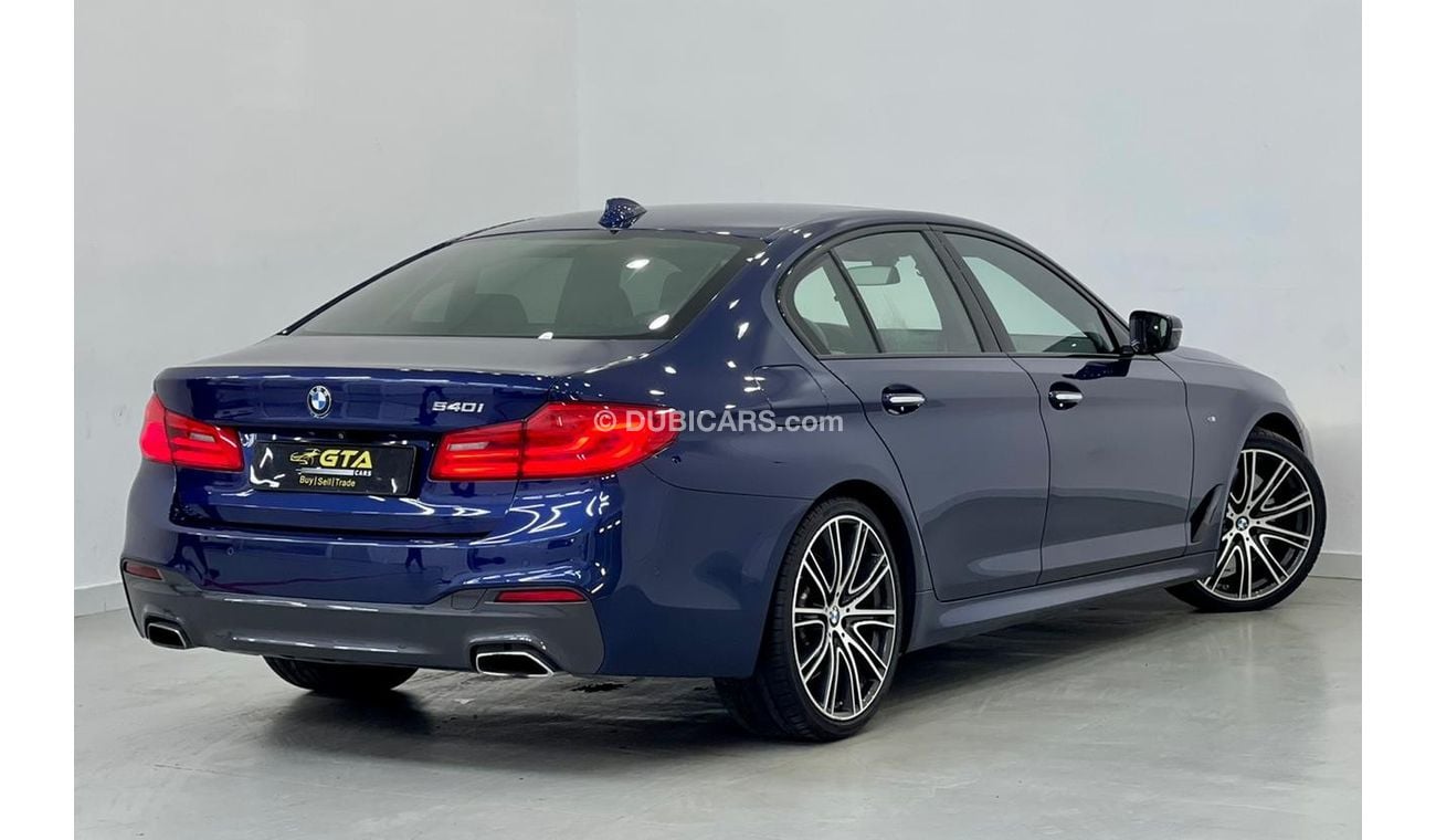 بي أم دبليو 540i 2018 BMW 540i M-Sport, December 2022 BMW Warranty, Full Service History, Full Options, GCC
