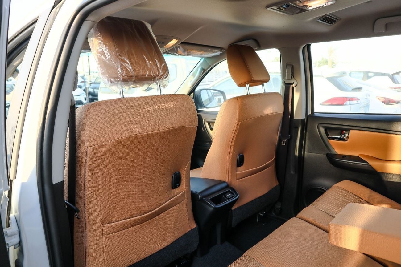Toyota Fortuner EXR 2.7L (160 HP)  Toyota Fortuner (TGN156) – 2.7L Petrol – SR5 – 4WD – White – 2025 Model