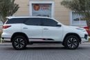 تويوتا فورتونر Toyota Fortuner TRD Sportivo 2018 GCC (LOW MILEAGE) under Warranty with Flexible Down-Payment.