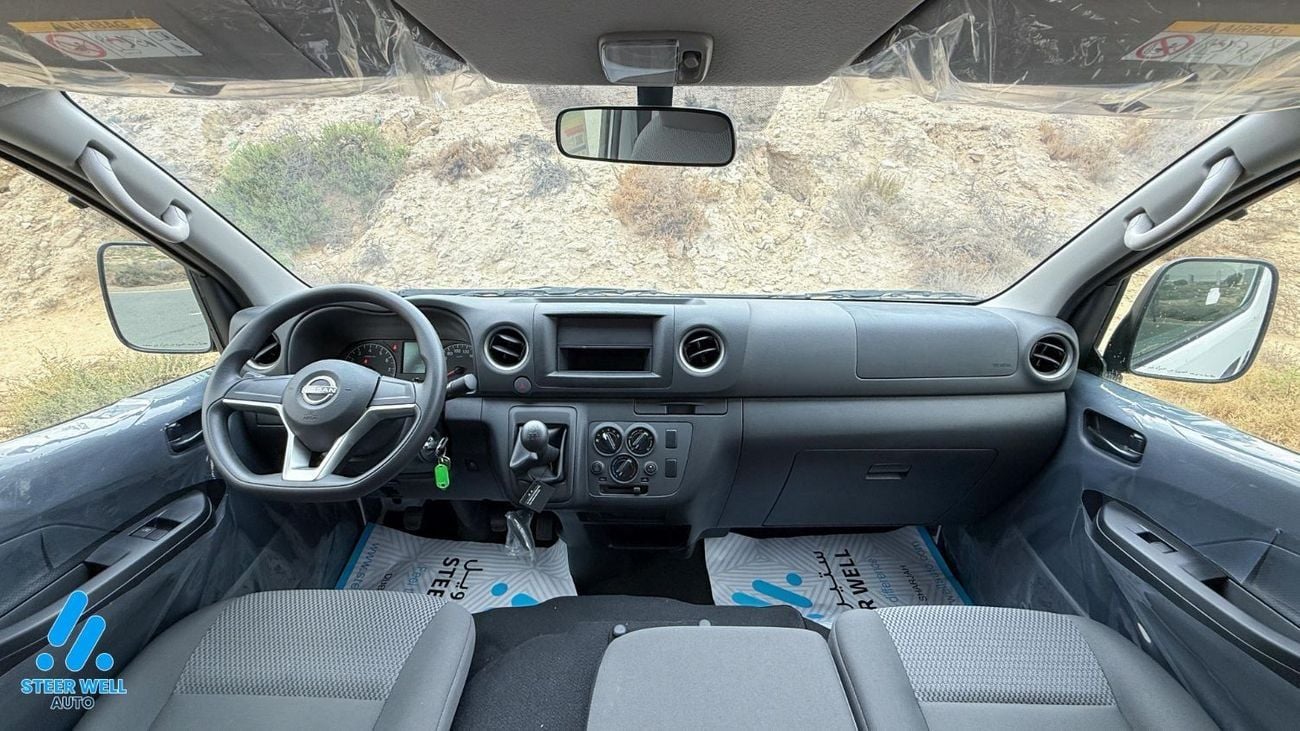 Nissan Urvan HIGH ROOF WIDE BODY 3-Seater Manual (4-Door) NV350 2024 Hi Roof Dry Van 2.5L Petrol Manual GCC Specs