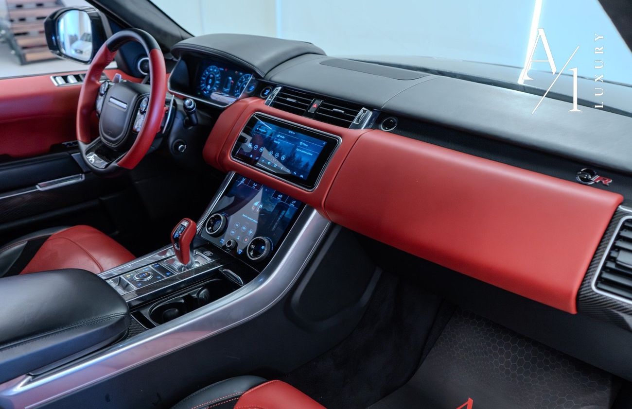 لاند روفر رينج روفر سبورت 2020 Range Rover SVR, Excellent Condition, Carbon Fibre Edition, Fully Loaded, European Specs