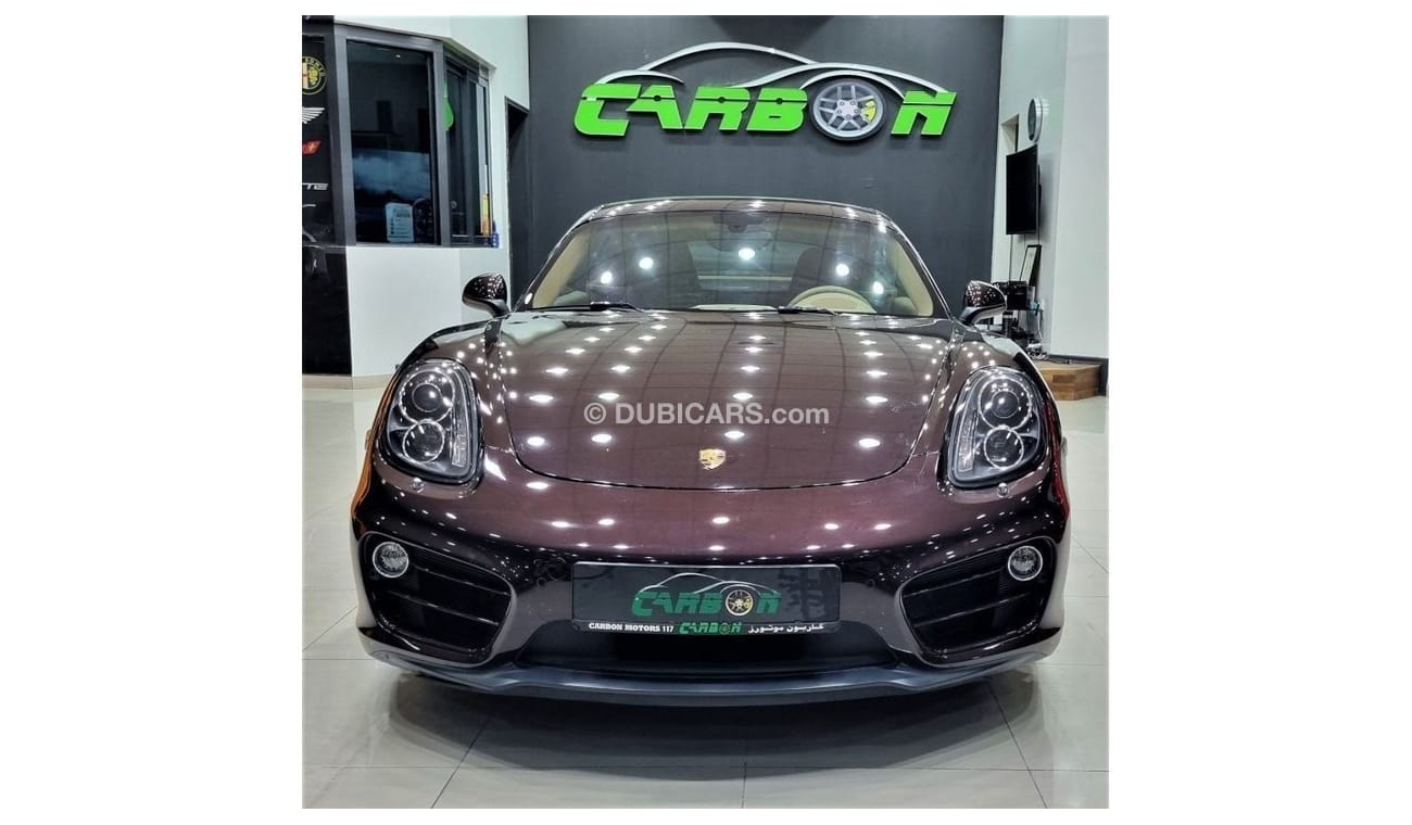 Porsche 718 Cayman Std PORSCHE CAYMAN 2014 GCC IN BEAUTIFUL CONDITION FOR 145K AED