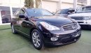 Infiniti EX35 Gulf model 2008, agency number one dye, leather fingerprint, cruise control hatch, in excellent cond